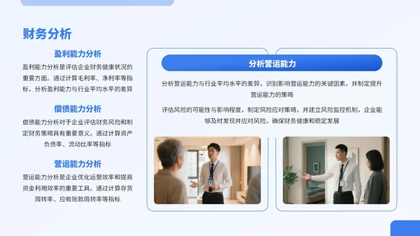 蓝色商务风实体行业商业计划书