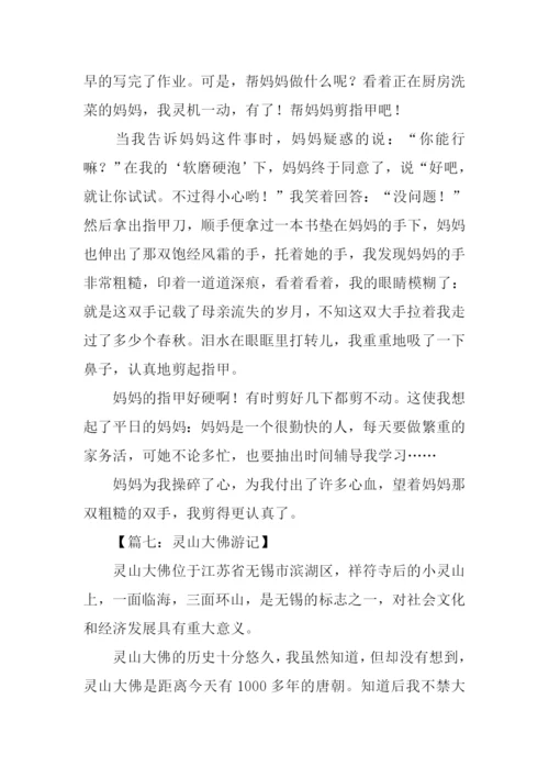 小学记事作文.docx