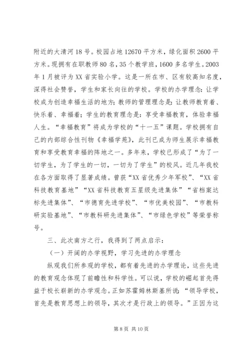 赴南京考察学习体会.docx