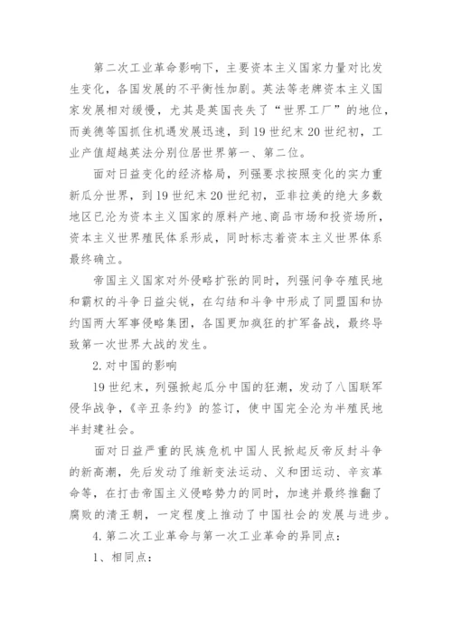 高考历史必背最新知识点归纳.docx