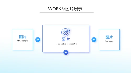 蓝色大气企业公司宣传简介介绍动态PPT模板