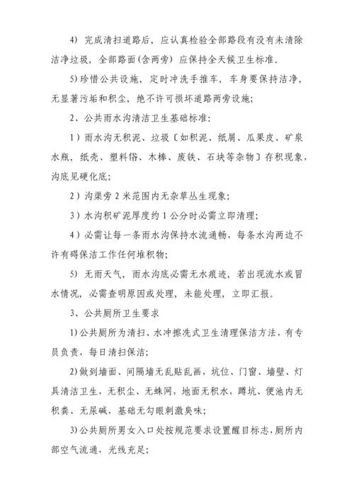 厂区环境卫生管理标准规定.docx