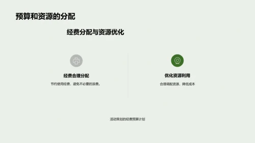 大暑校园活动策略PPT模板