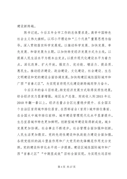 学习市第十一次党代会精神.docx