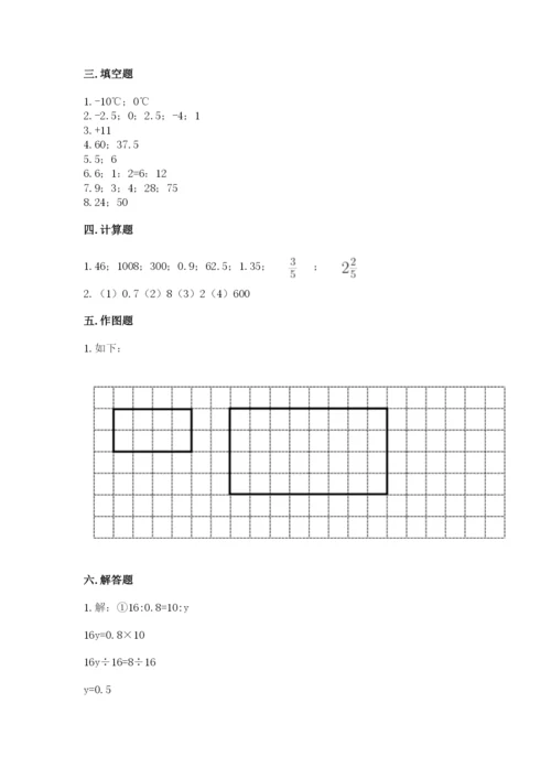 小升初数学期末测试卷（巩固）.docx