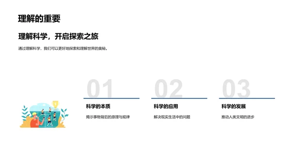 科学知识在生活中的应用PPT模板