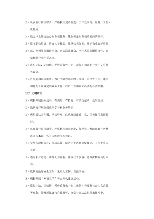 大厦物业文明建设标准手册.docx