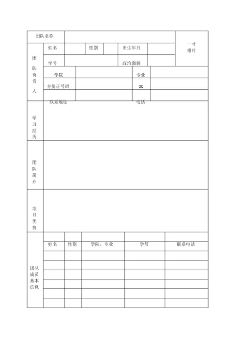 面包店大学生创业项目计划书