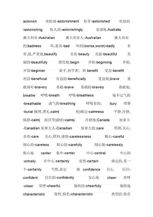 高考教案英语语法填空必备词汇计划