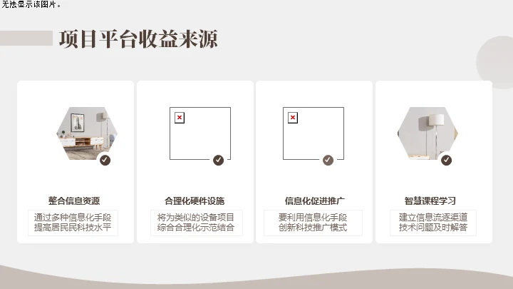 商务风智能家居可行性研究报告通用PPT模板