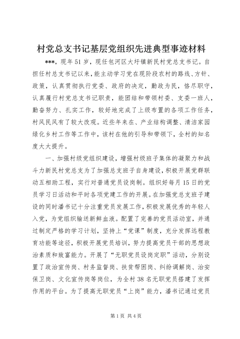 村党总支书记基层党组织先进典型事迹材料_1.docx