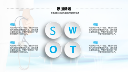 微立体医疗汇报动态PPT