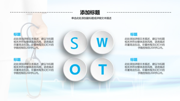 微立体医疗汇报动态PPT