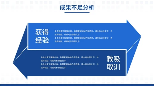 蓝色微立体大气工作总结年中总结工作汇报PPT模板