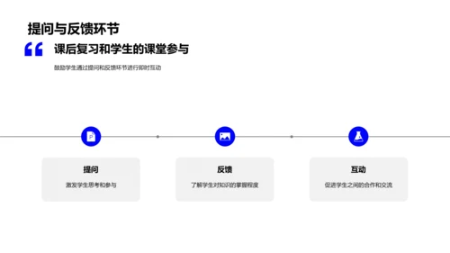 教学互动提升PPT模板