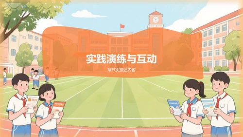 校园防诈骗知识宣讲PPT模板