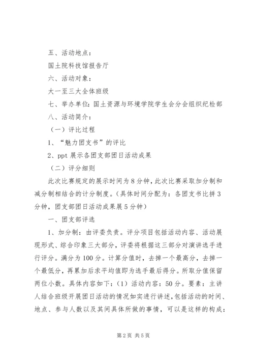农学协会红旗团支部评比讲稿 (4).docx