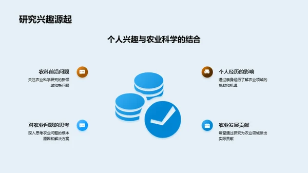 探索农科：博士研究之旅