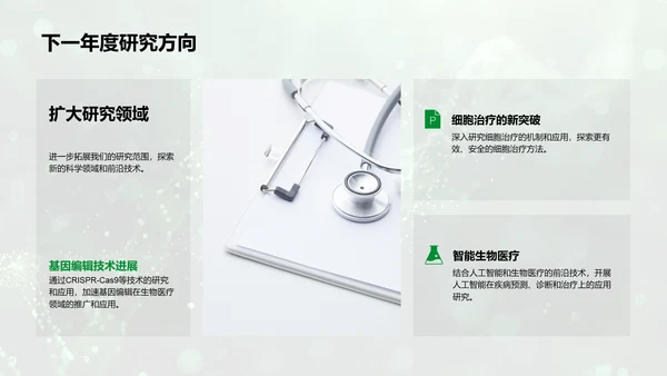 生物科研年度报告