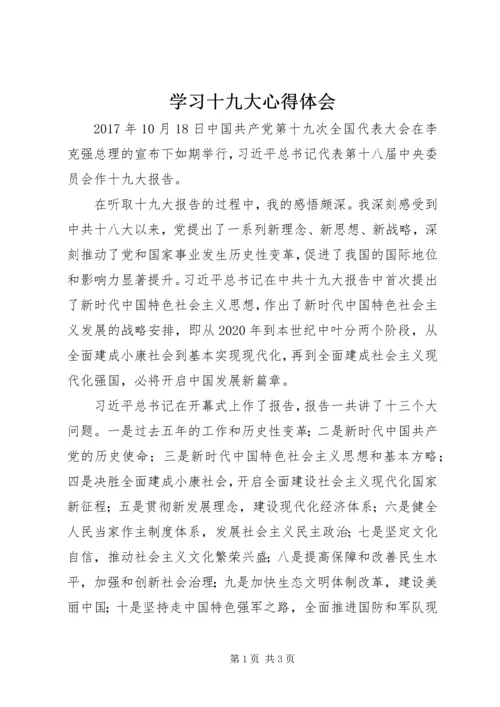 学习十九大心得体会 (29).docx
