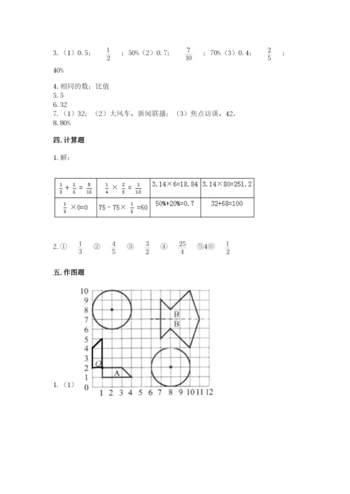 小学六年级数学上册期末考试卷附答案【综合卷】.docx