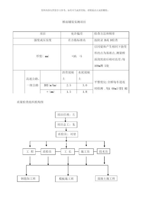 桥面铺装工程施工技术方案样本.docx