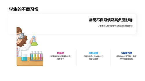 习惯养成讲座报告PPT模板