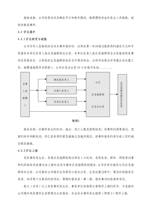 国内外社会安全突发事件综合应急全新预案.docx