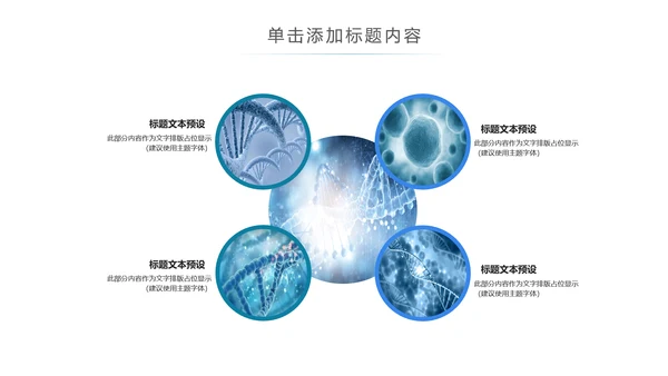 生物化学医疗医学基因DNA学术研究PPT