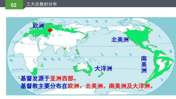 4.2.1世界的语言与宗教2023-2024学年七年级地理上册同步精品课件（人教版）（共24张PPT