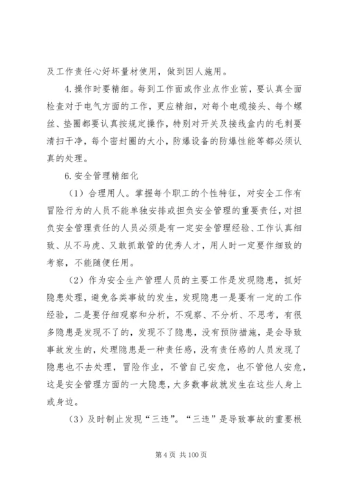 运输队精细化实施方案_1.docx