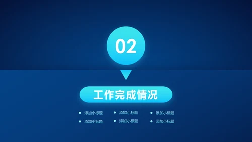 蓝色科技2020年终总结新年计划述职报告PPT