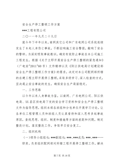 连续重整停工方案.docx