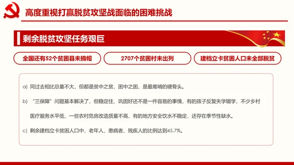 决战决胜脱贫攻坚座谈会重要讲话精神ppt