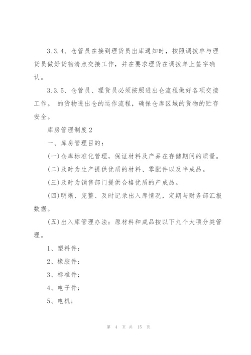 库房管理制度合集.docx