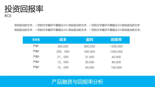 公司简介产品推广PPT模板