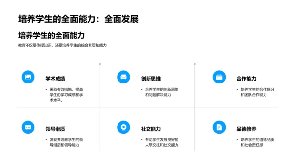 教育趋势实践报告PPT模板