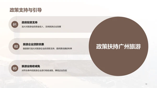 黄色现代广州旅游研究报告PPT模板