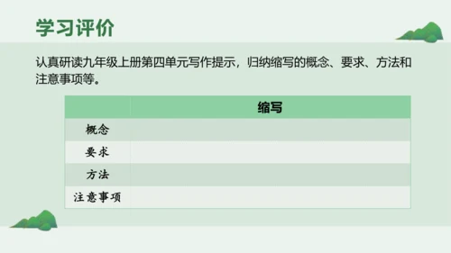 部编版语文九年级上册第四单元整体教学 课件(共28张PPT)