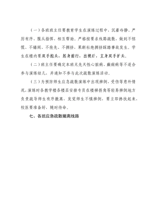 幼儿园防震演练活动专项方案.docx