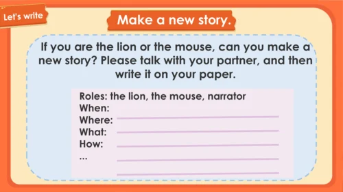 Unit 1 The lion and the mouse Period1（课件(共49张PPT)
