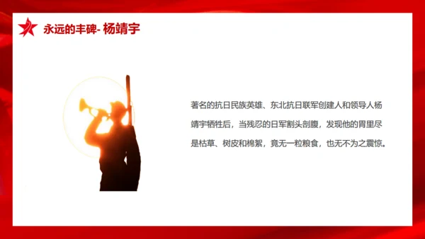 历史英雄人物的故事爱国主义教育通用PPT模板