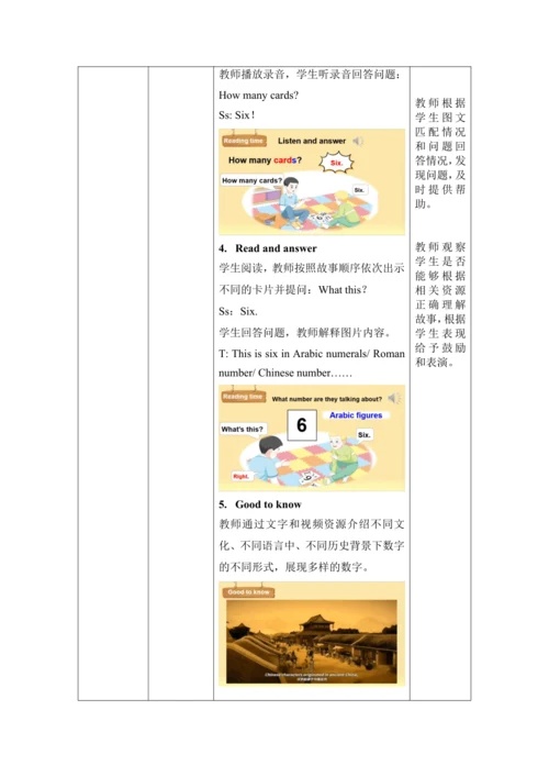 Unit 6 Useful numbers Letters and sounds & Reading