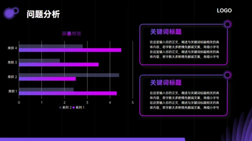梦幻紫罗兰年中总结通用PPT模板