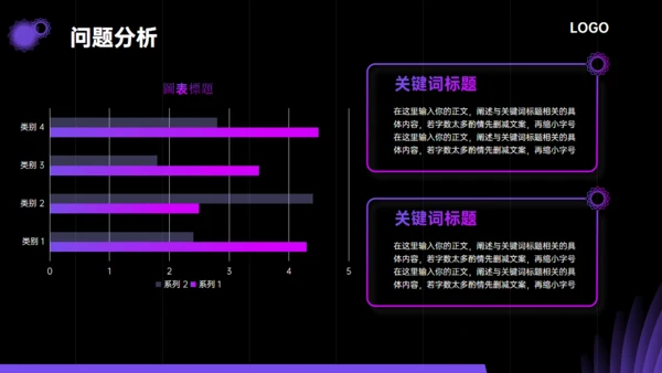 梦幻紫罗兰年中总结通用PPT模板