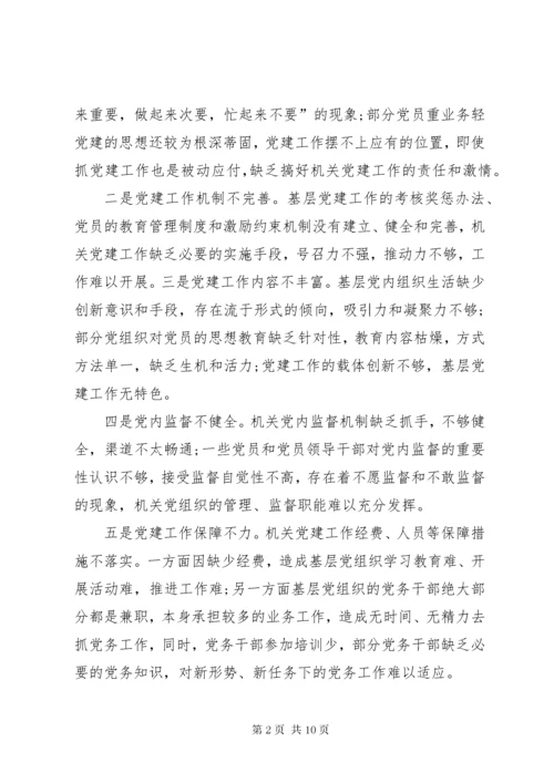 党建工作存在问题及整改措施.docx