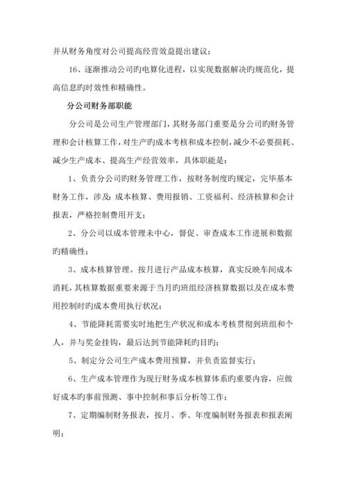 公司财务管理新版制度框架.docx