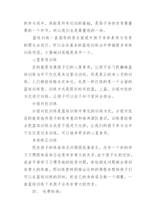 篮球夏令营活动方案.docx