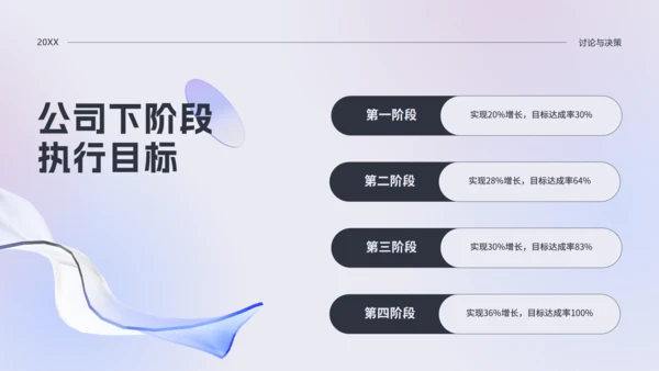 公司会议议程通用PPT演示文稿模板