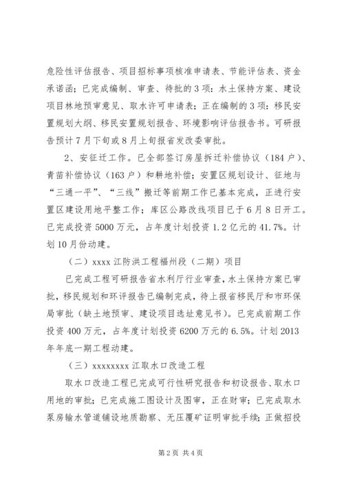 县水利局年度工作汇报 (3).docx